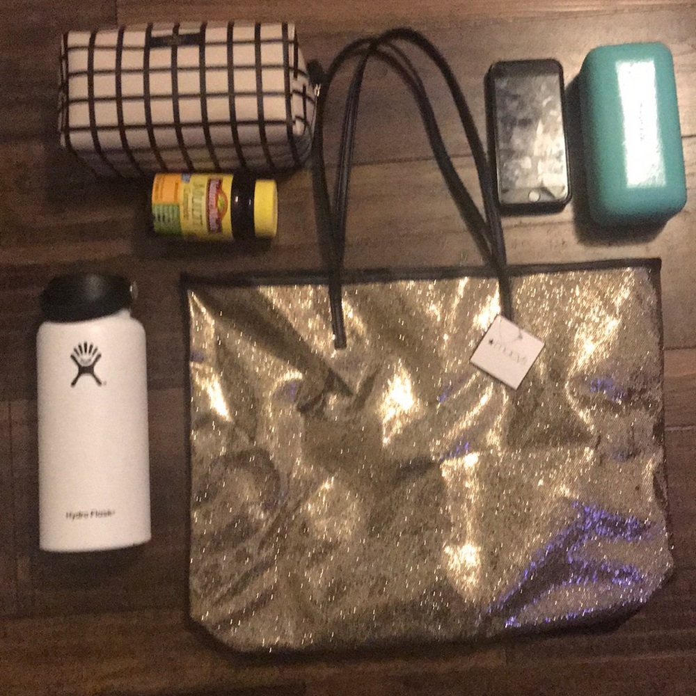 Brand New Glitter Tote